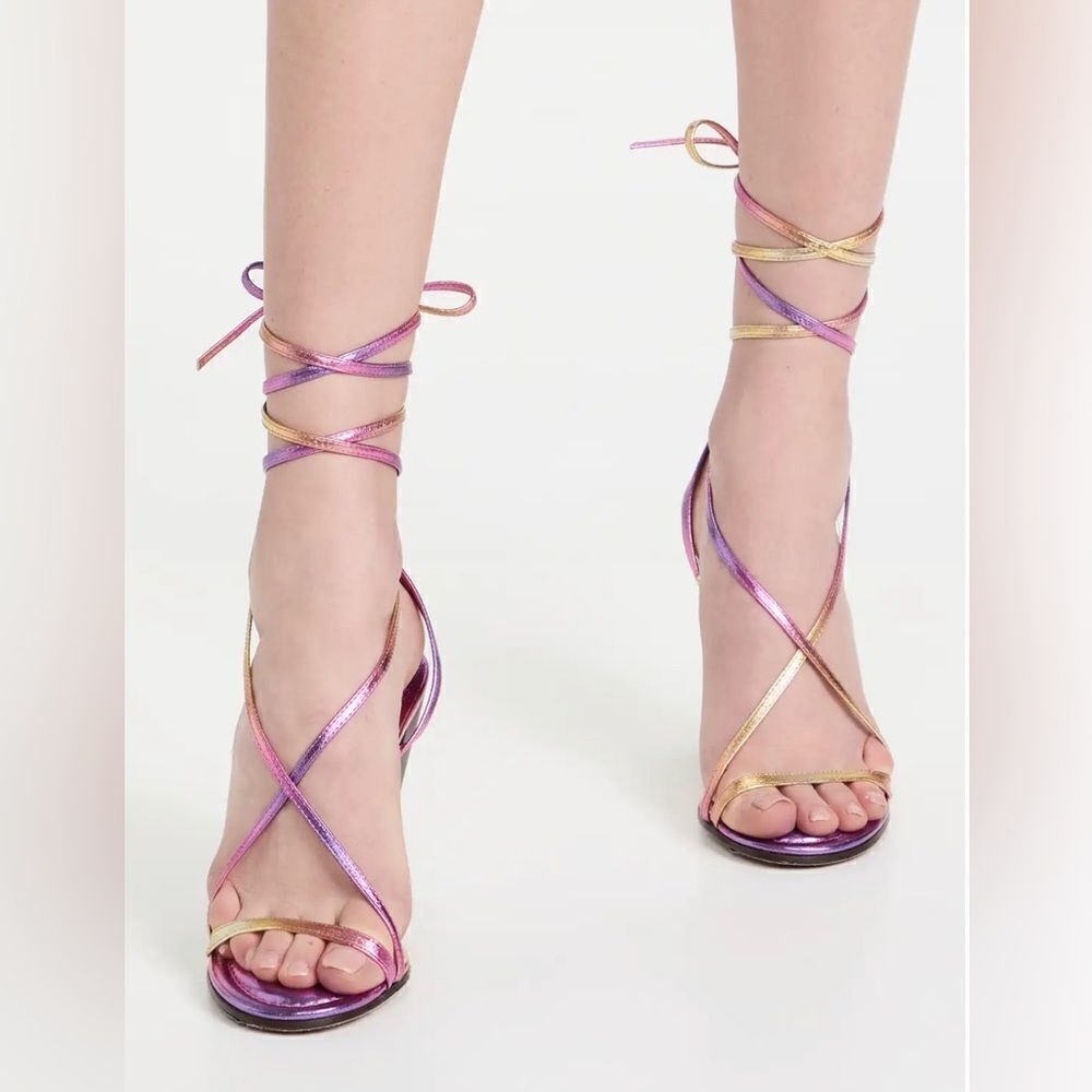 Isabel Marant Aliza Ombré Leather Sandals size 38 - Picture 2 of 13